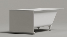 Ниша для ног в боковом экране